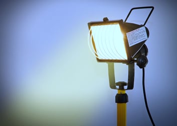 work light with stand